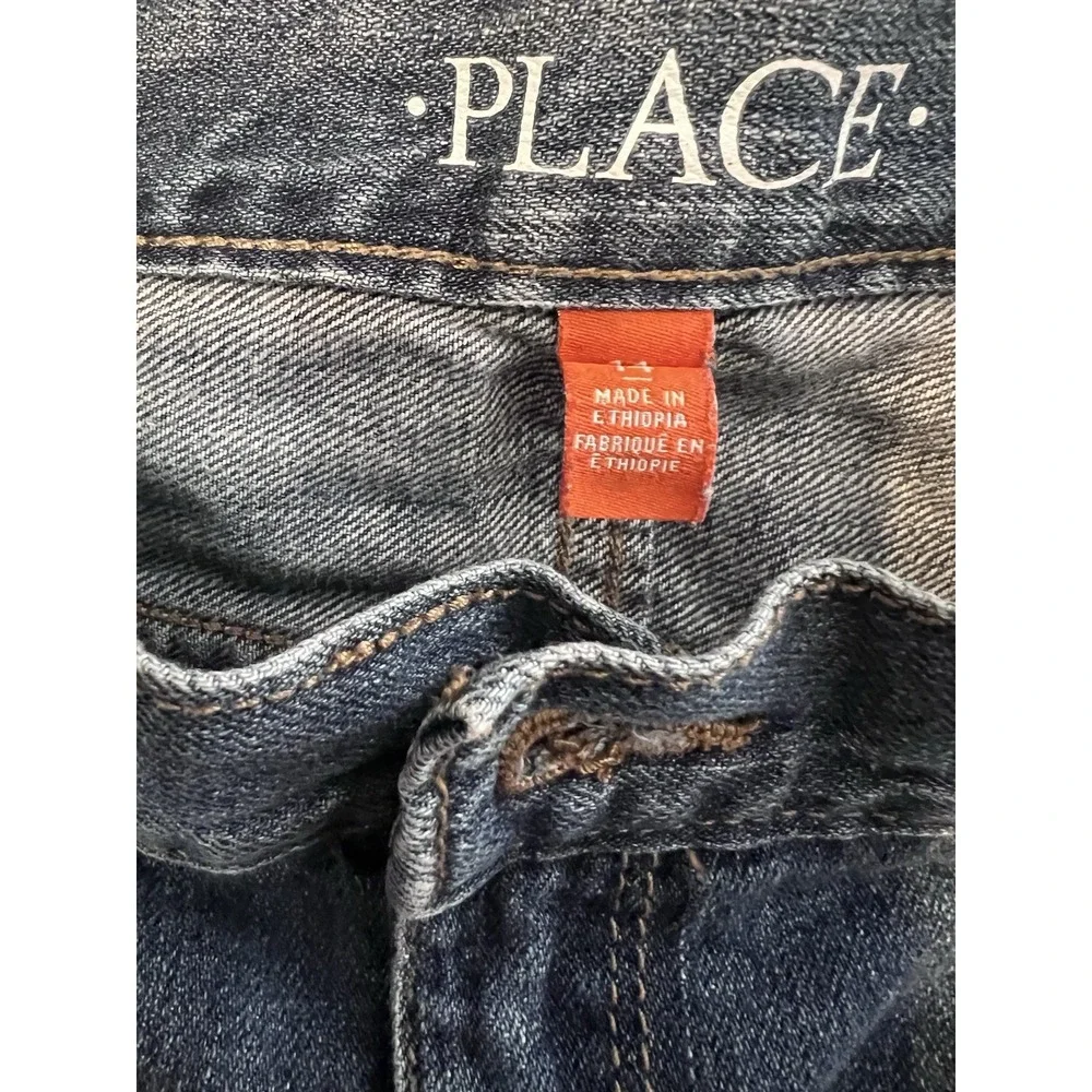 Childrens Place Boys Jeans Size 14 Regular Kids‎ Blue Bootcut Denim